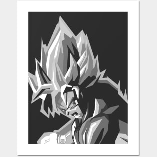 Super Saiyan Goku Posters and Art